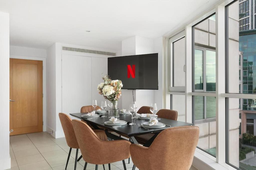 Apartamento Beautiful Two-bedroom Flat On The Riverside With Spectacular Views Londres